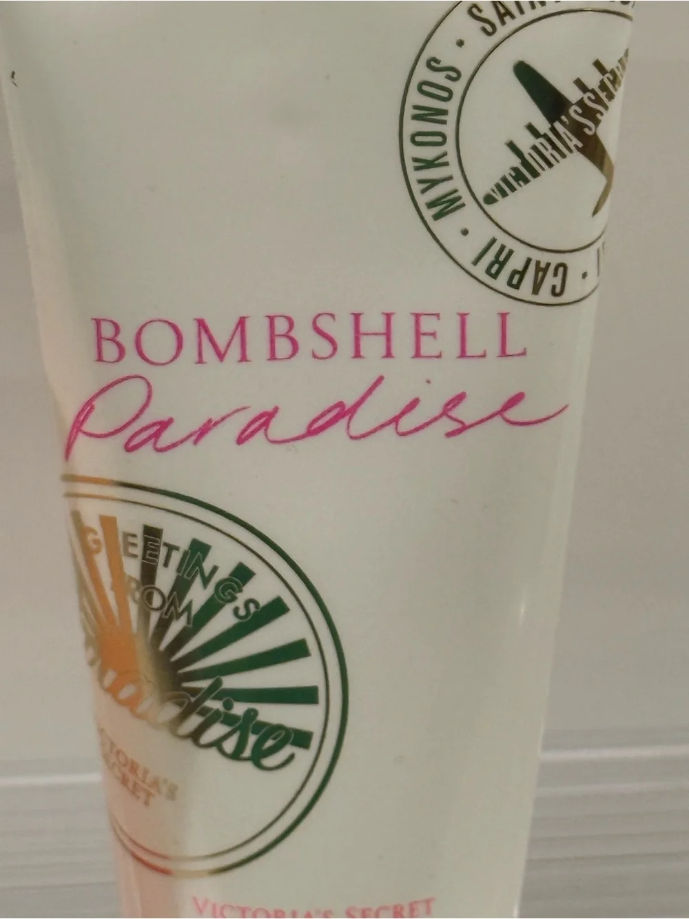 NEW Victoria's Secret Bombshell Paradise Fine Fragrance Lotion & Body Cream Duo